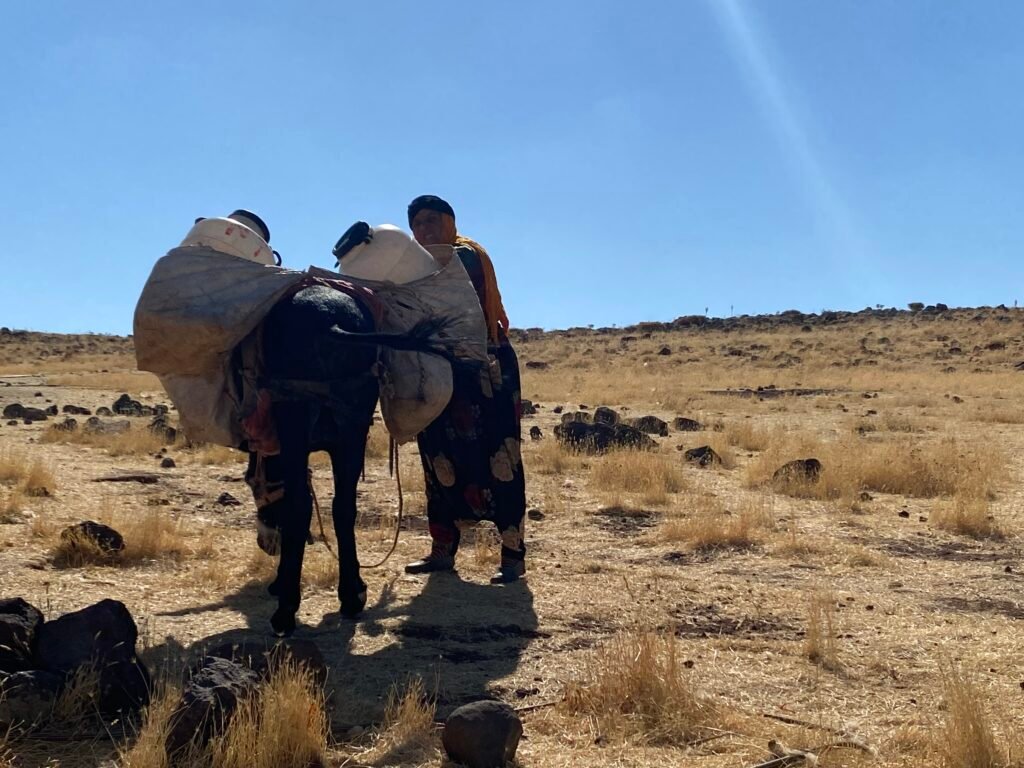 5- Gazal Tekin goes to fetch water_Credit-Gülistan Korban